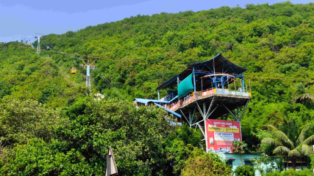 Kailasagiri rope way