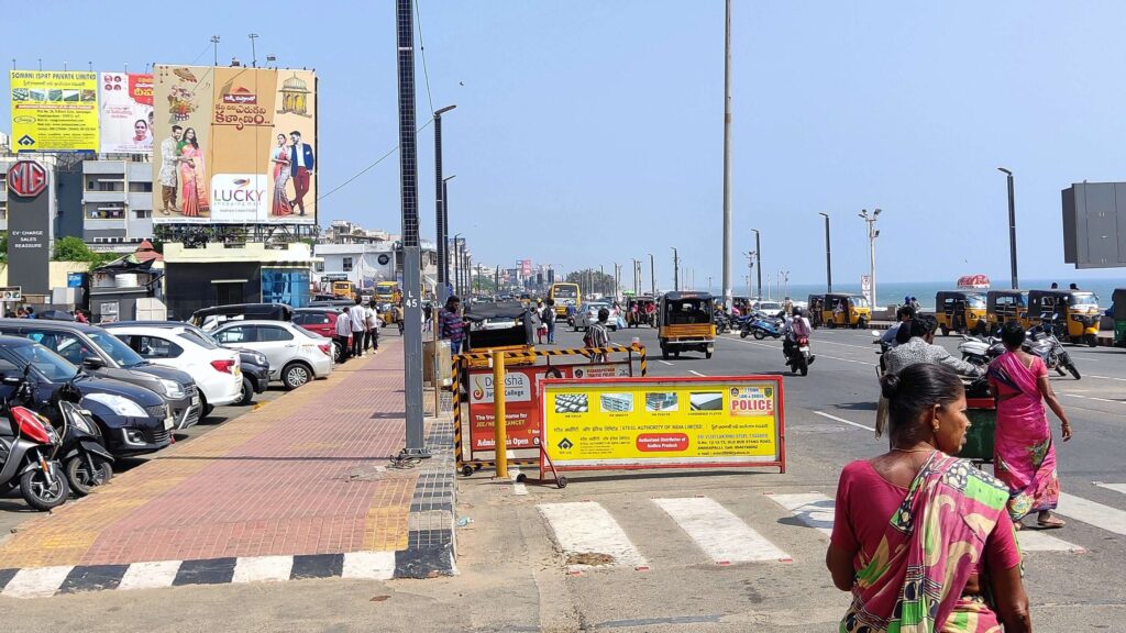 R K beach best tourist places in vizag
